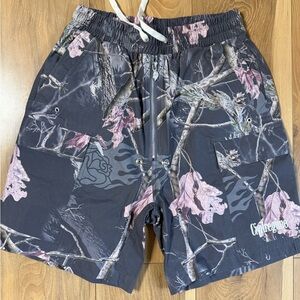 NWT Civil Regime Camo Small Camouflage Shorts Carpenter Floral Board Pockets